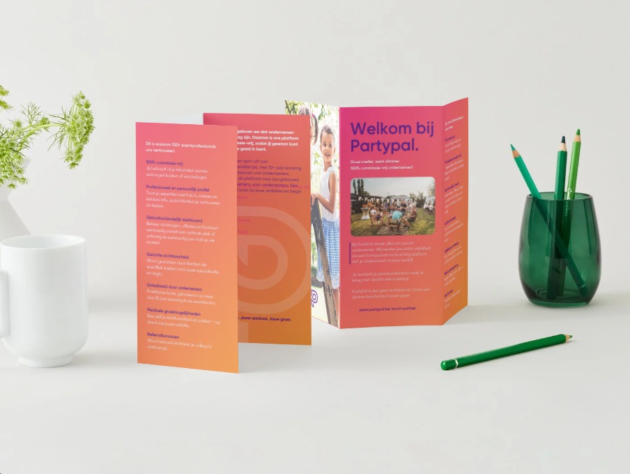Ontdek de nieuwe Partypal-brochure: alles wat je moet weten om commissievrij te groeien